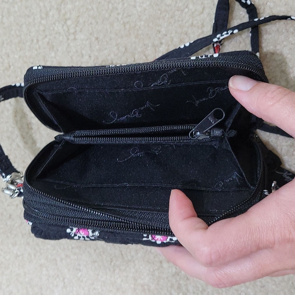 Vera Bradley Parisian Pom Poms Crossbody Wallet - Picture 4 of 4